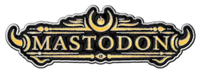 Mastodon Logo - Amazon.com: Mastodon Pin Badge Emperor Of Sand Band Logo Official ...