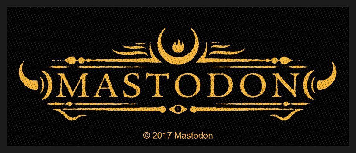 Mastodon Logo - Mastodon 'Logo' Woven Patch – Razamataz Trade