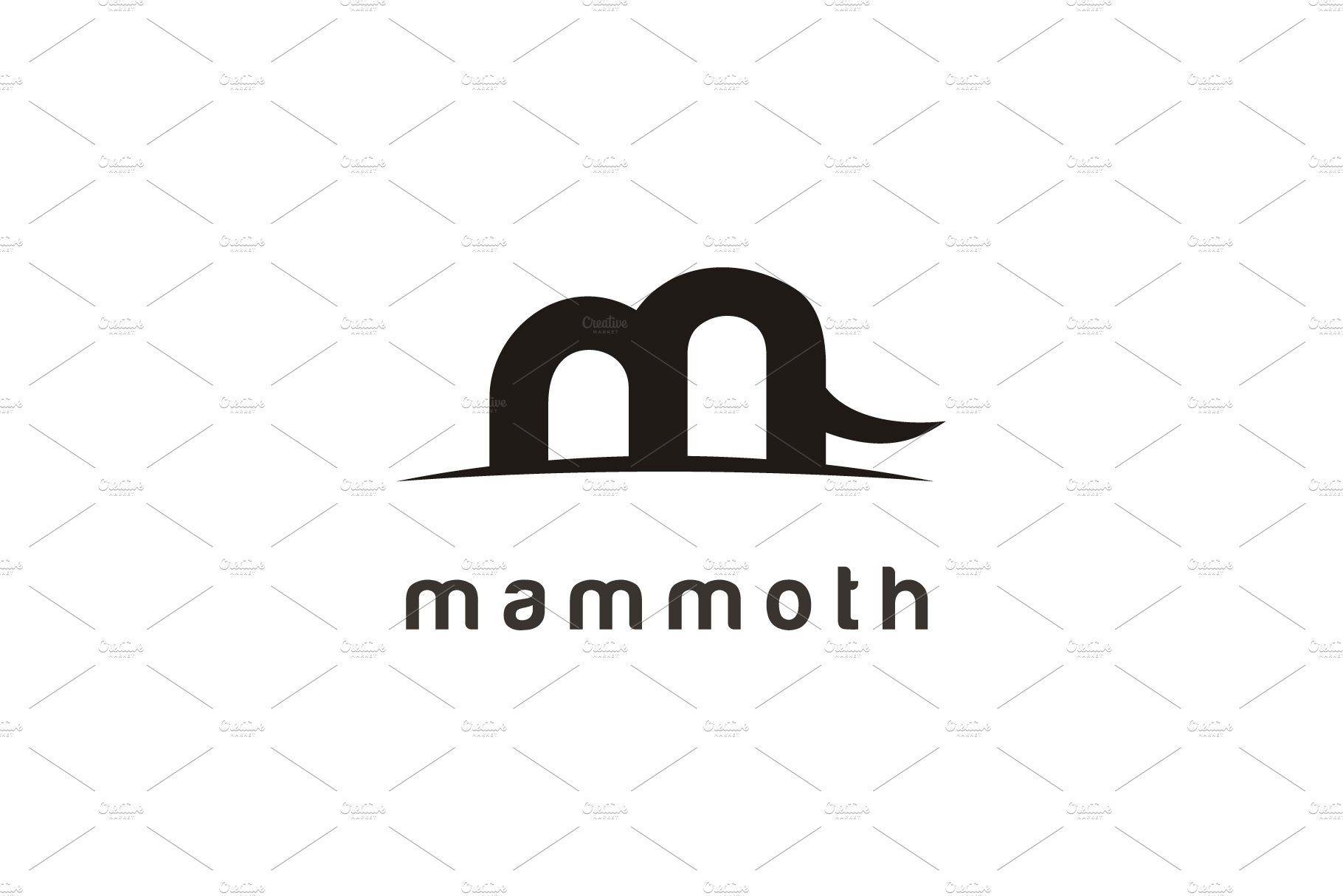 Mastodon Logo - Mastodon Mammoth Initial M logo