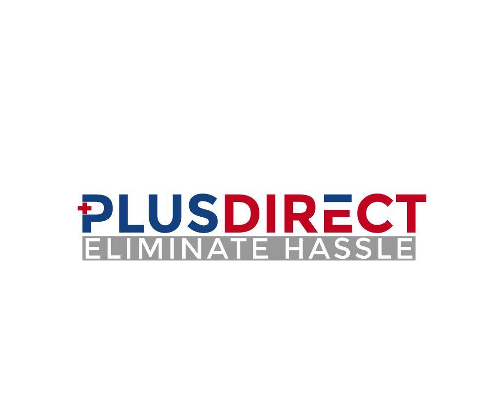 Eliminate Logo - Bold, Personable Logo Design for Plusdirect with tagline 'Eliminate ...
