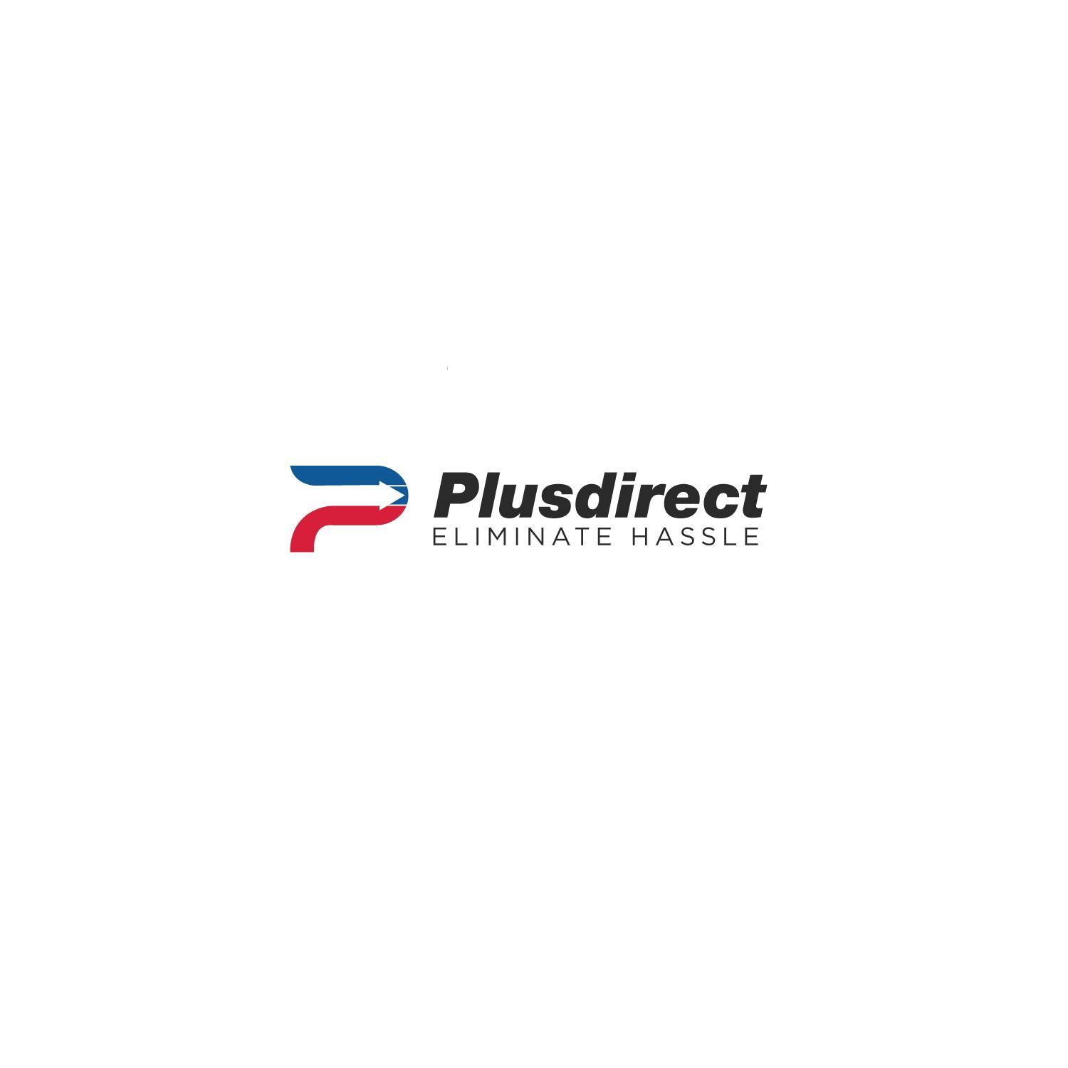 Eliminate Logo - Bold, Personable Logo Design for Plusdirect with tagline 'Eliminate