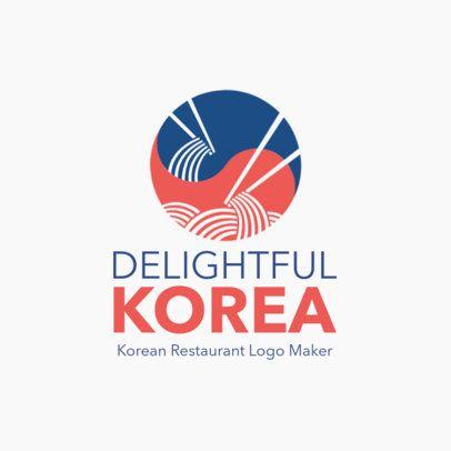 Korea Logo - Korean Food Logo Maker | Online Logo Maker | Placeit