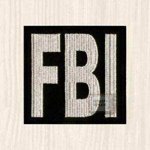 Scully Logo - Details about The X-Files FBI Logo Patch TV Series Federal Agent Mulder  Scully Embroidered