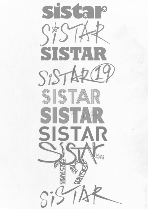 SISTAR Logo - 기억할게 씨스타 ♡ — SISTAR's Logo Evolution