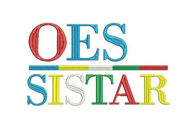 SISTAR Logo - OES SISTAR embroidery design