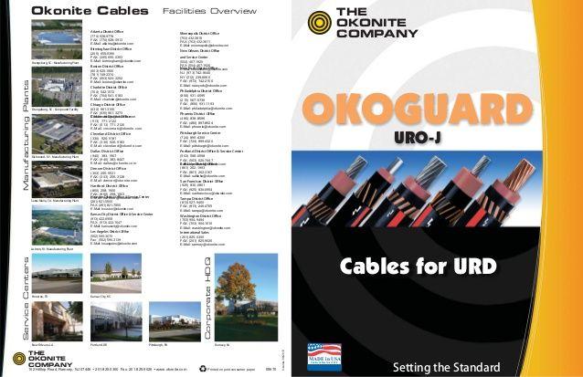 Okonite Logo - Okonite - High Voltage Underground Power Cables (EPR - 15kV 25kV 35kV)