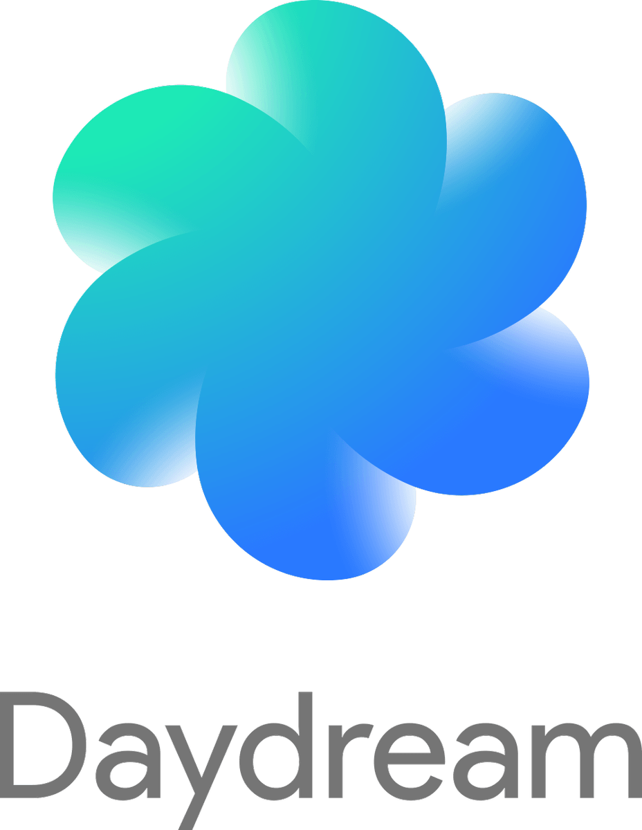 Daydream Logo - Google AR & VR's our Daydream logo in white