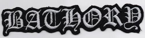 Bathory Logo - Bathory - Logo patch