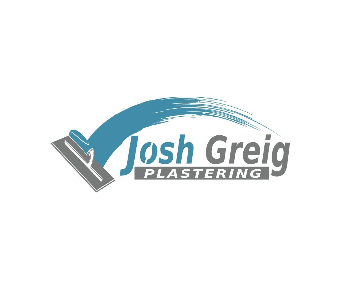 Plastering Logo - Graphic Design Logo Design for Josh Greig Plastering by Ena | Design ...