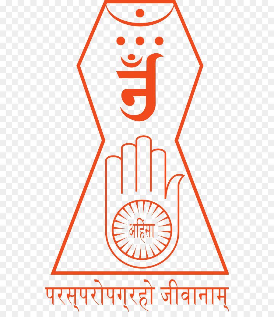 Jainism Logo - Jain symbols Ahimsa in Jainism Religion Clip art