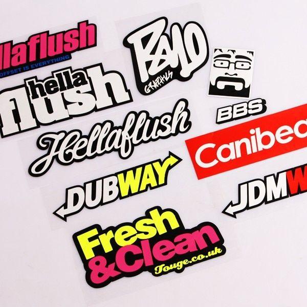 Hellaflush Logo - US $18.24 |Hf hellaflush jdm car stickers car sticker machine head emblem  window cover personalized doodle painting stickers on Aliexpress.com | ...