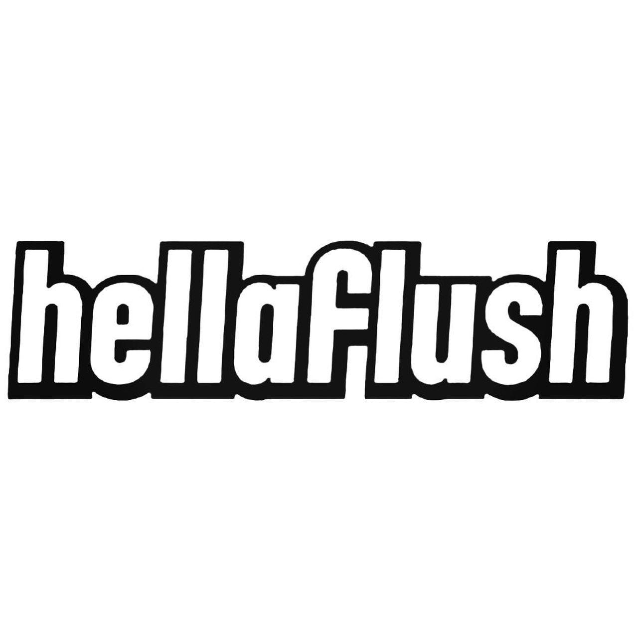 Hellaflush Logo - Hellaflush Offset Hella Japanese Jdm 2 Decal Sticker