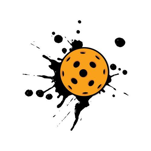 Splat Logo - Splat Orange Ball | Logo Add-on