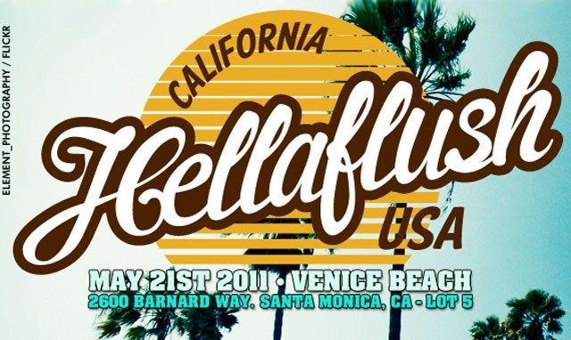 Hellaflush Logo - What To Do This Weekend Part 1: Hellaflush Venice Beach | MotorworldHype