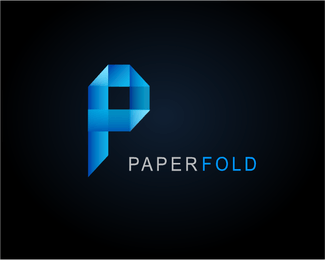 Fold Logo - Paper fold Designed