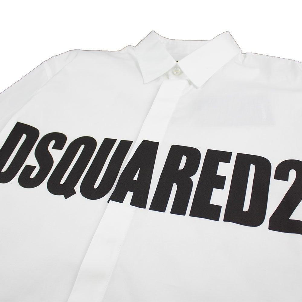 Dsquared Logo - Logo Shirt White