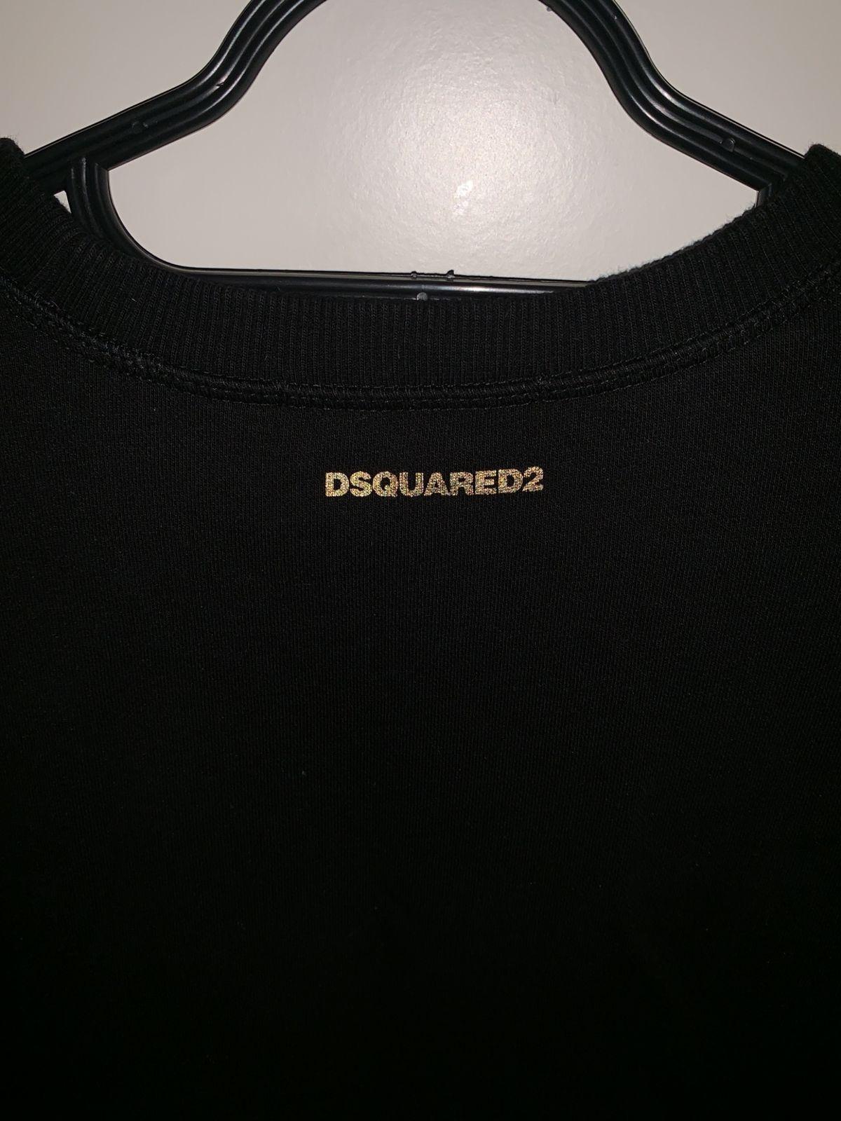 Dsquared Logo - Dsquared Icon Gold Foil Logo Print Sweatshirt in SG19 Sandy for ...