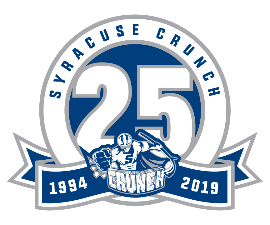Crunch Logo - Syracuse Crunch Unveil 25th Season Logo - Syracuse Crunch