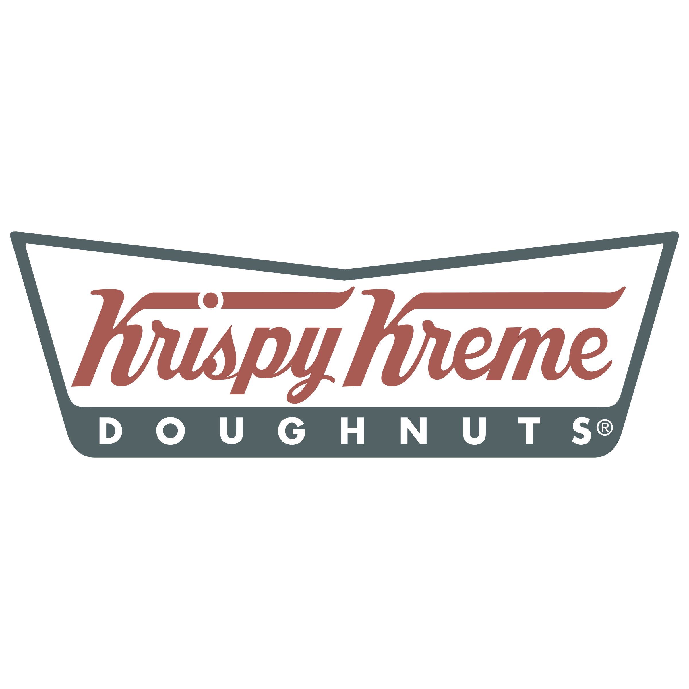 Doughnuts Logo - Krispy Kreme Doughnuts Logo PNG Transparent & SVG Vector