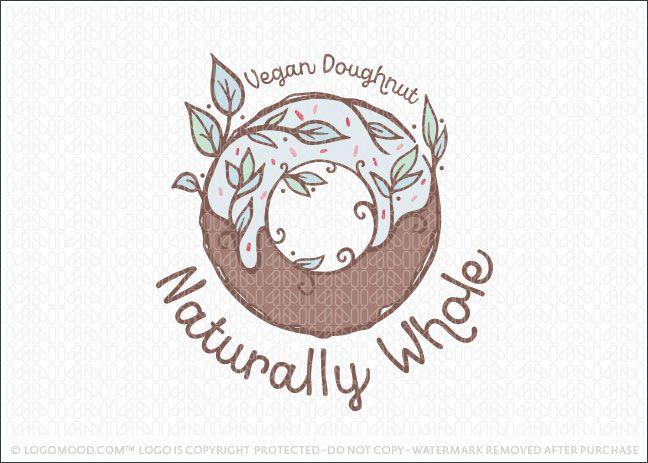 Doughnuts Logo - Naturally Whole Doughnuts | Readymade Logos for Sale