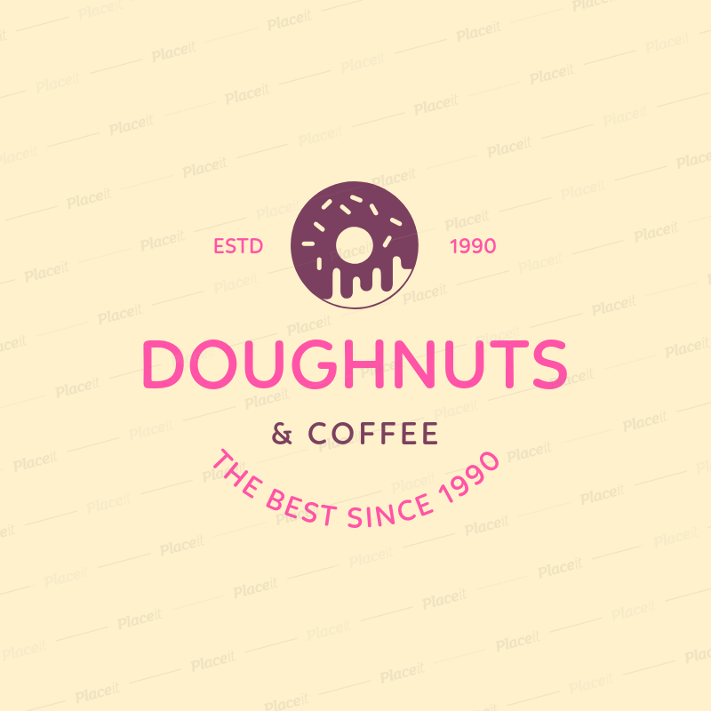 Doughnuts Logo - Doughnut Shop Logo Maker a1232