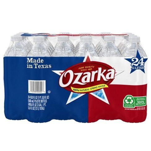 Ozarka Logo - Ozarka Brand 100% Natural Spring Water - 24pk/16.9 fl oz Bottles