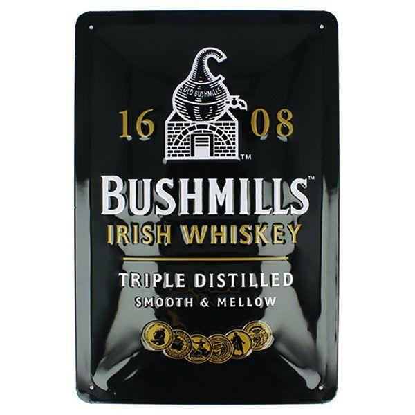 Bushmills Logo - Bushmills Metal Sign -Label