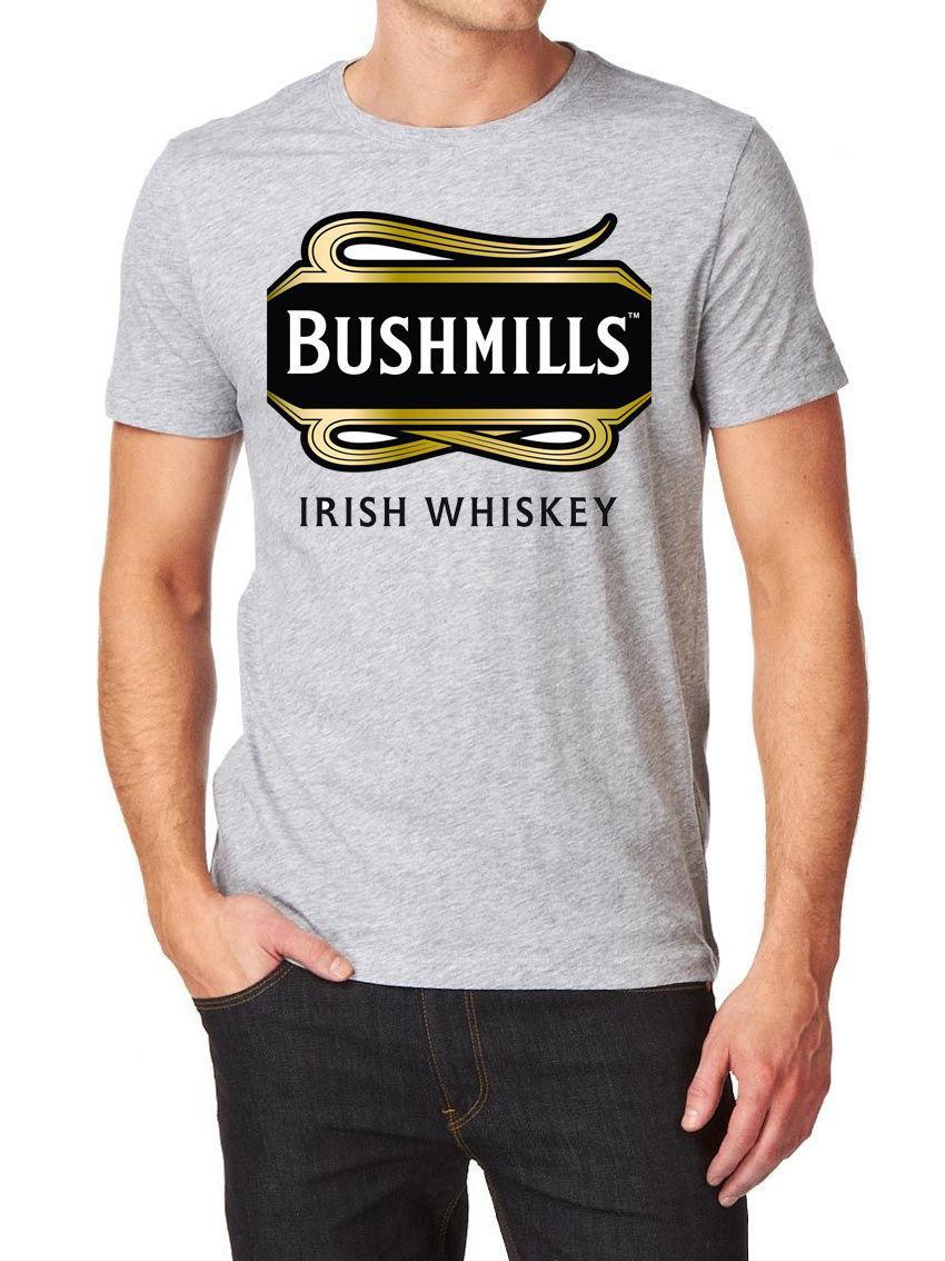 Bushmills Logo - Bushmills Irish Whiskey LOGO T SHIRT FRUIT OF THE LOOM PRINT BY EPSON