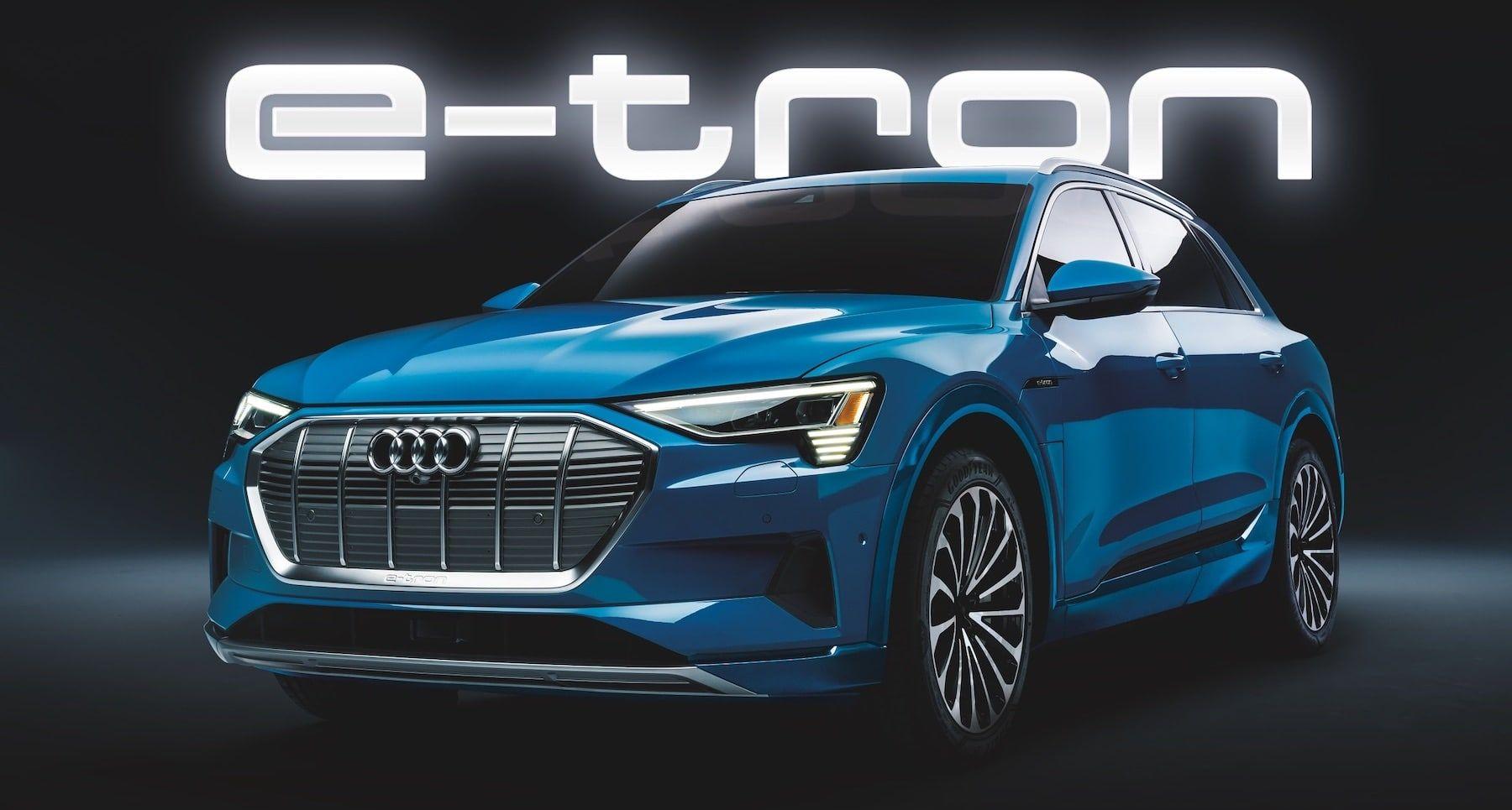 E-Tron Logo - Reserve the All-New Audi e-tron® at Audi Hoffman Estates