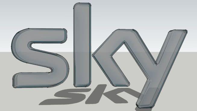 BSkyB Logo - Sky Glass Logo | 3D Warehouse