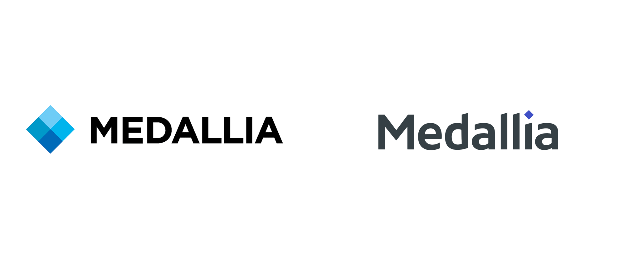 Medallia Logo - Brand New: New Logo for Medallia