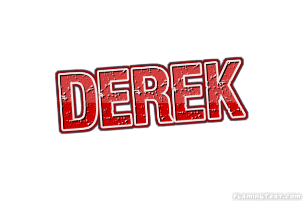 Derek Logo - Derek Logo | Free Name Design Tool from Flaming Text