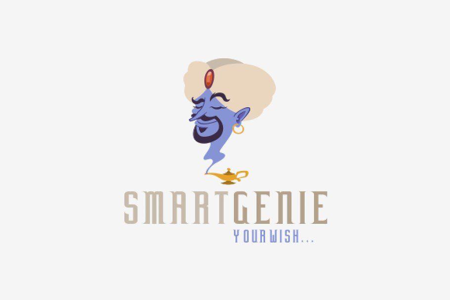 Genie Logo - Smart Genie Logo ~ Logo Templates ~ Creative Market