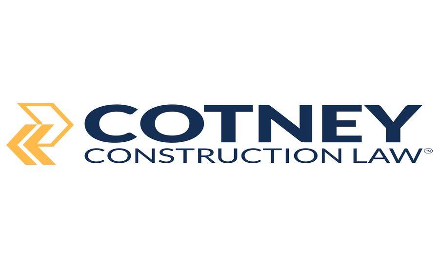 Derek Logo - Cotney Construction Law Welcomes Partner J. Derek Kantaskas | 2018 ...