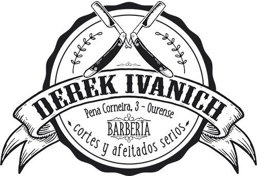 Derek Logo - Barbería Derek Ivanich. Barbería Ourenseía Derek Ivanich
