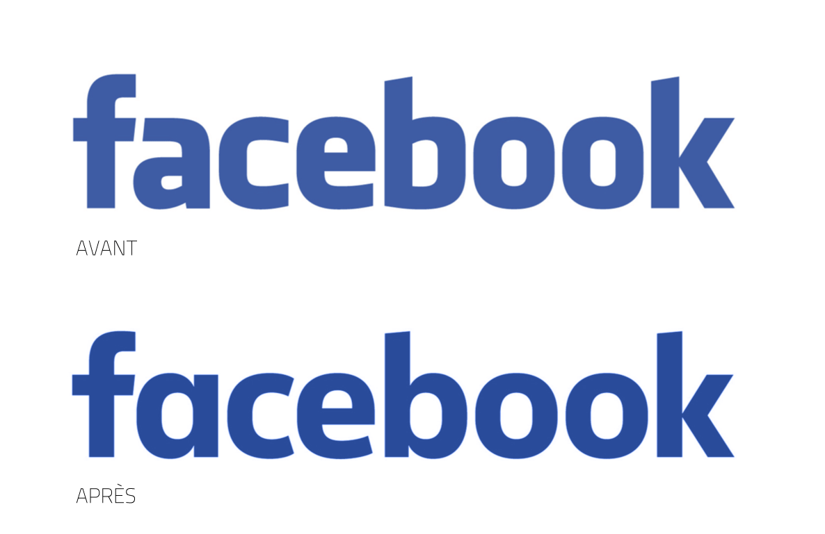 Facebook All Logo - Rebranding of the facebook logo - Graphéine