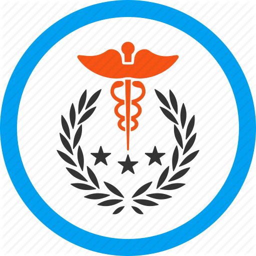 Caduceus Logo - 'Health Care Rounded #4' by Aha-Soft