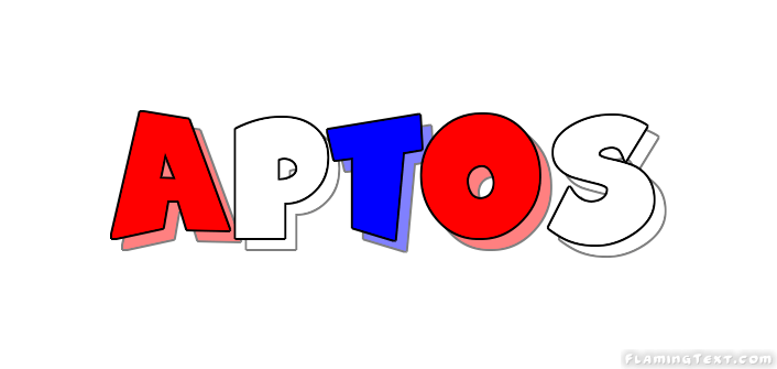 Aptos Logo - United States of America Logo | Free Logo Design Tool from Flaming Text