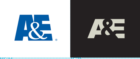 A&E Logo - Brand New: A&E, Closer Together