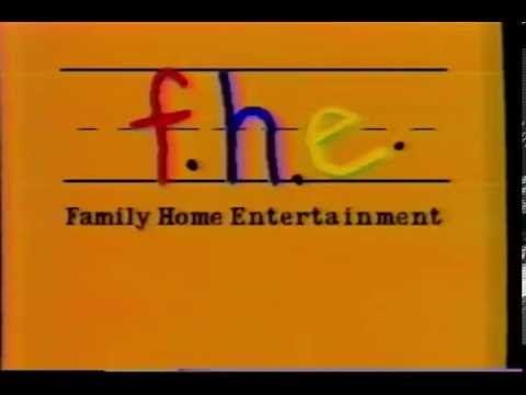 FHE Logo - f.h.e Family Home Entertainment - 1986 video Logo
