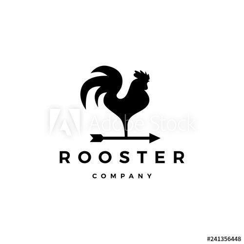 Rooster Logo - rooster logo vector arrow icon illustration - Buy this stock vector ...