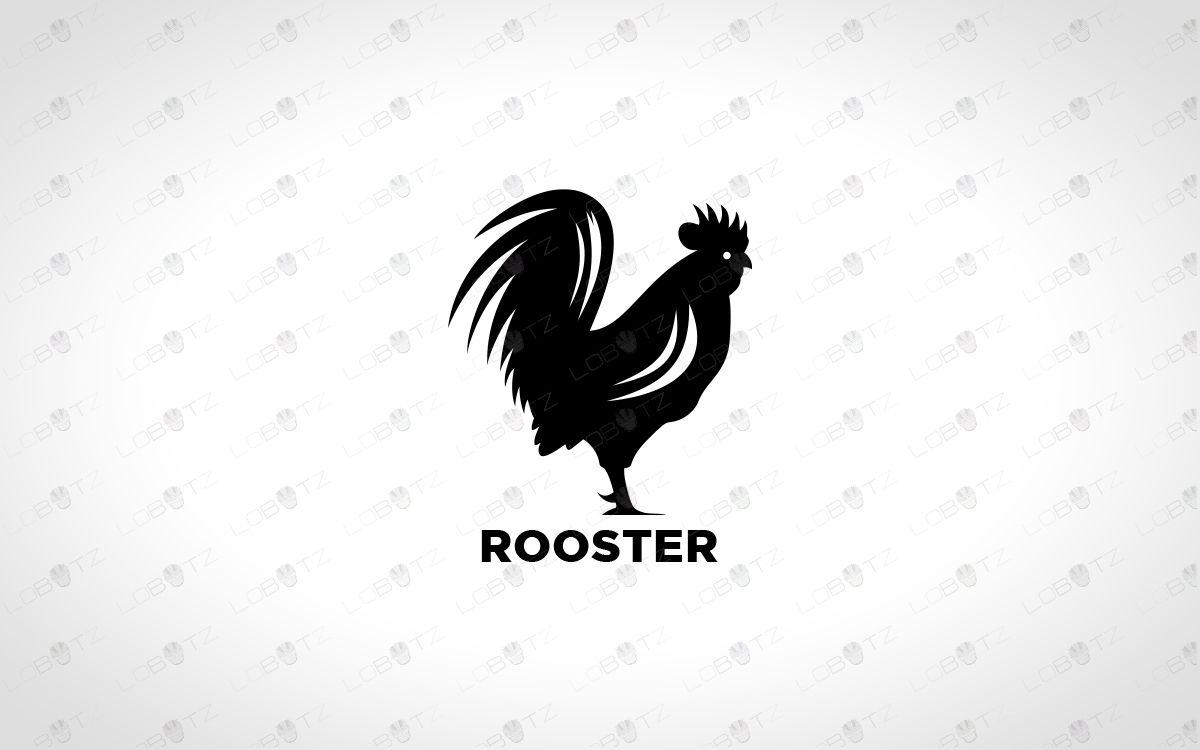 Rooster Logo - rooster logo premade rooster logo