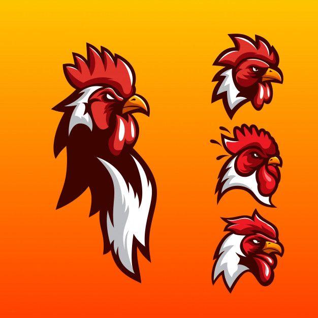 Rooster Logo - Rooster logo design Vector | Premium Download