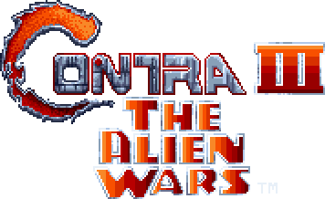 Contra Logo - Snes Central: Contra III: The Alien Wars / Super Probotector: Alien