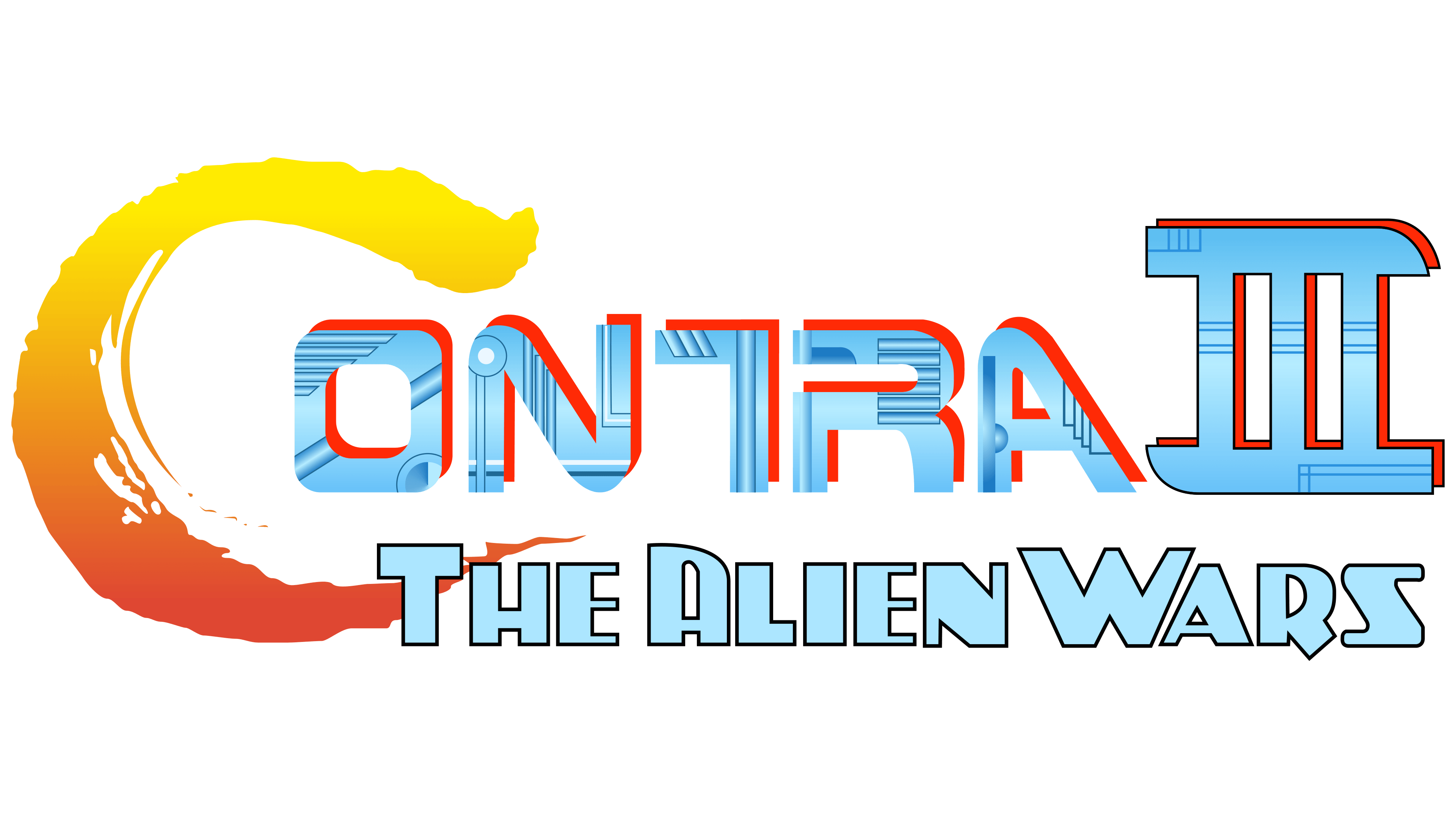 Contra Logo - Contra III: The Alien Wars Details Games Database