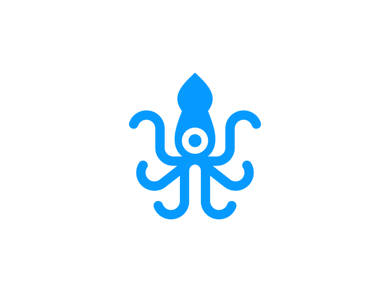 Squid Logo - Squid / logo design by Deividas Bielskis on Dribbble