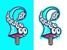 Squid Logo - 35 Best creative squid Logo ideas images in 2016 | Logo ideas ...