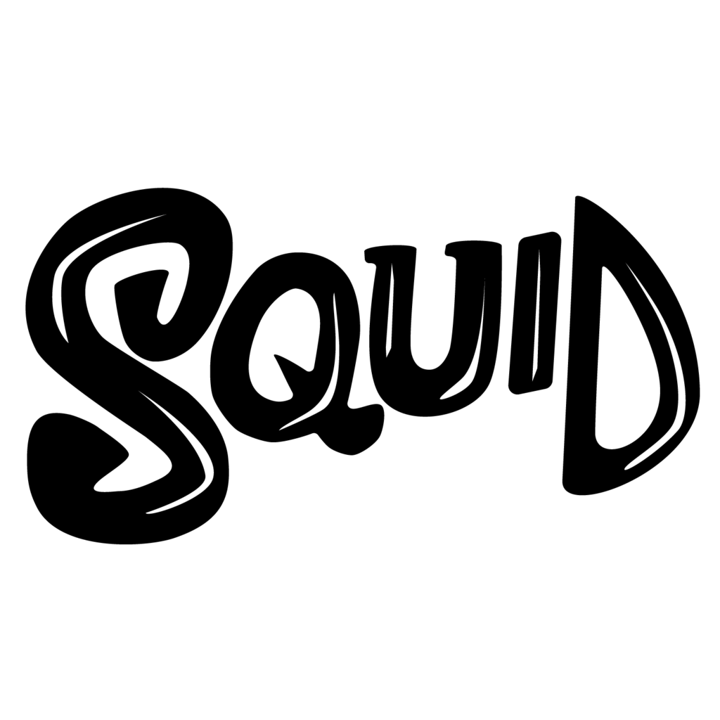 Squid Logo - Squid Logo Vinyl Transfer Sticker