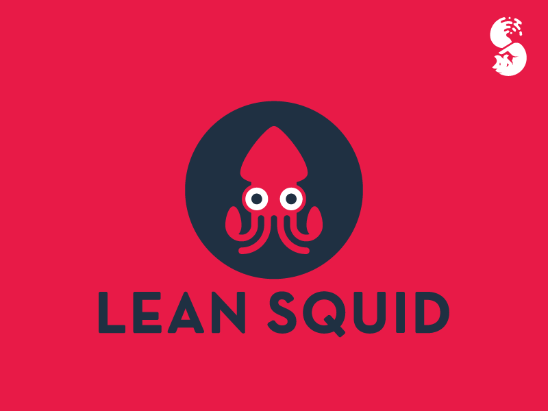 Squid Logo - Lean Squid Logo by Eduardo Zaldivar on Dribbble