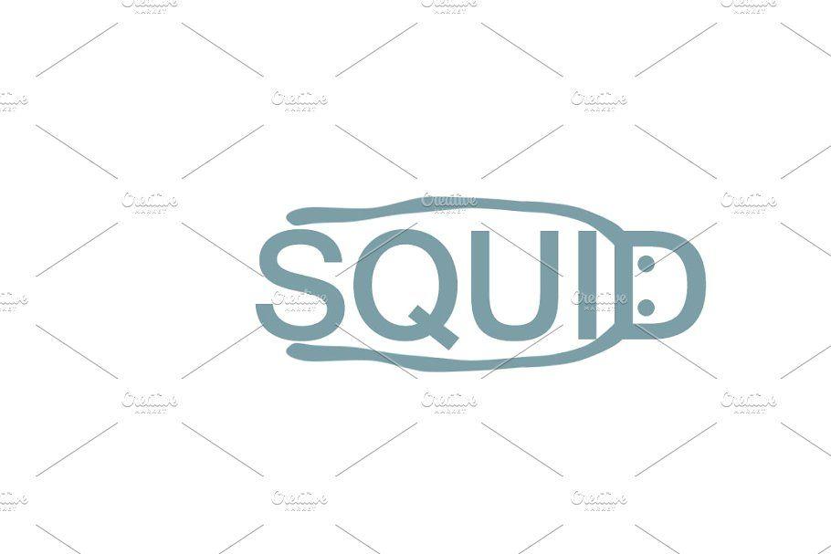 Squid Logo - Squid Logo Template
